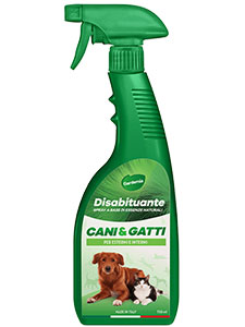 Disabituante repellente spray cani gatti